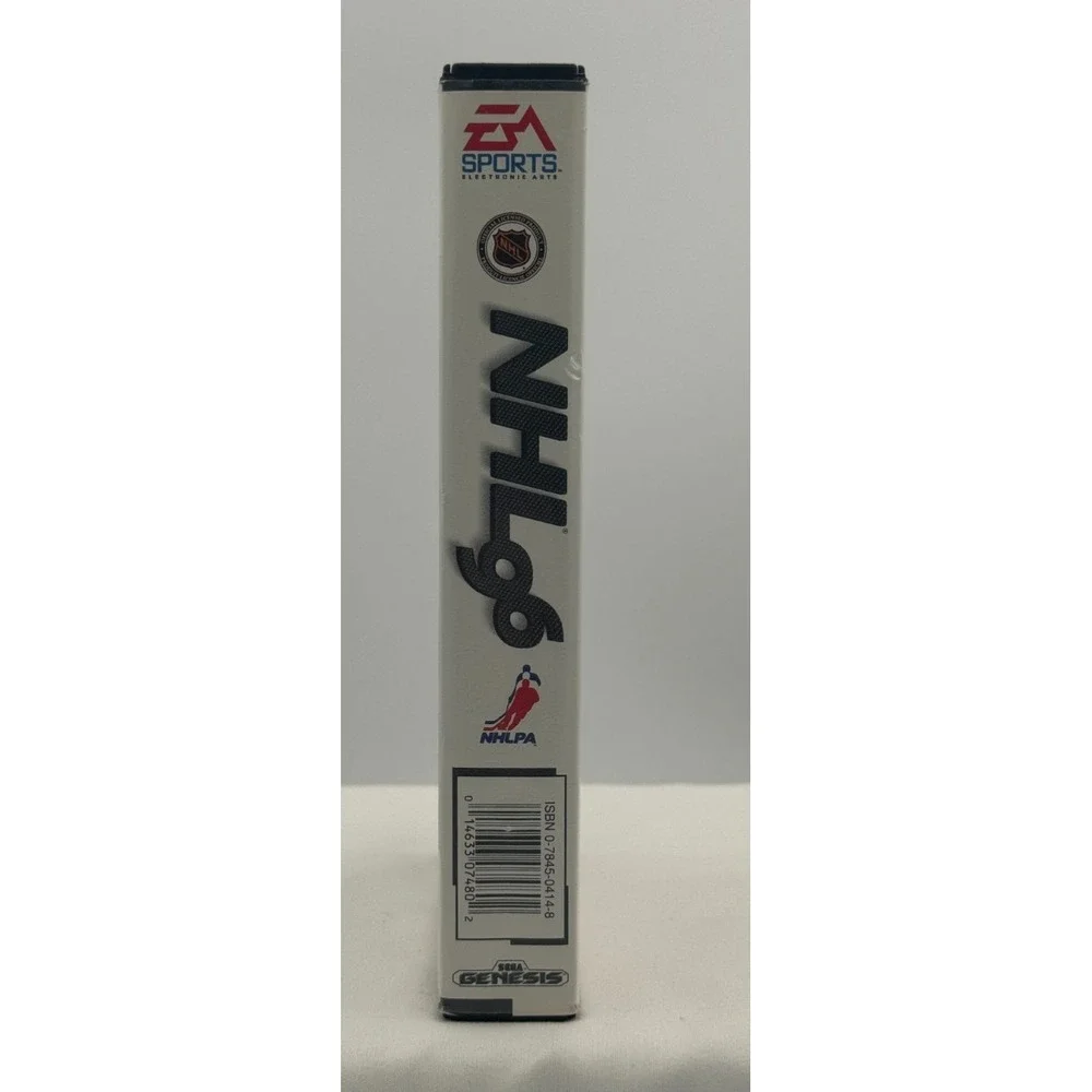 NHL 96 EA Sports (Sega Genesis, 1995) Complete W/ Manual & Case - Tested